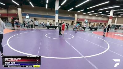 98 lbs Round 2 - Scott Linklater, Vici Wrestling Club vs Tiger Ruiz, NB Elite Wrestling Club