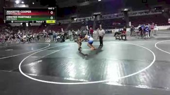 180 lbs Cons. Semi - Cristen Martinez, New Mexico vs Anasette Cooper, North Carolina