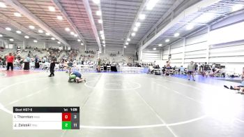 132 lbs Rr Rnd 3 - Isaac Thornton, Ragin Raisins Catawba vs Jack Zaleski, Triumph Elite