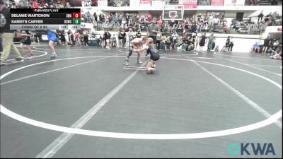 67 lbs Consi Of 8 #2 - Delanie Wartchow, Shelton Wrestling Academy vs Kamdyn Carver, D3 Wrestling Cluib