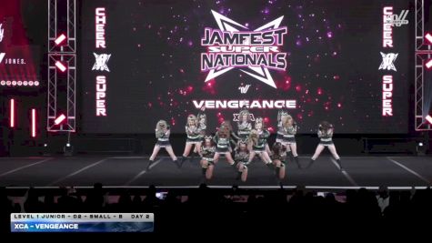 XCA - Vengeance [2026 L1 Junior - D2 - Small - B DAY 2] 2026 JAMfest Cheer Super Nationals