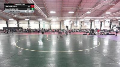 126 lbs Round Of 16 - Lance Snyder, FCA Wrestling vs Isaac Ingraham, OLWC