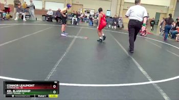 92 lbs Round 2 (8 Team) - Ashton DeMarr, Glasgow WA vs Barrett Casteel, Dendy Trained