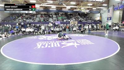 157 lbs 3rd Place Match - Bridger Garrison, Butte vs Brody Dooley, Belgrade