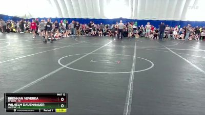 84 lbs Round 5 (8 Team) - Brennan Veverka, CP Elite vs Wilhelm Dauenhauer, Lake WC