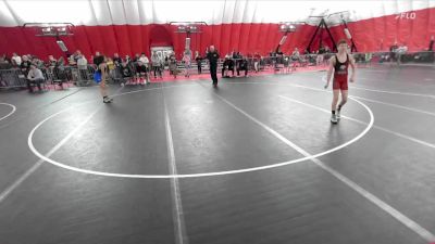 96 lbs Quarterfinal - Masyn Volkman, Wrestling Factory vs Charles Allen, Oconomowoc Wrestling Club