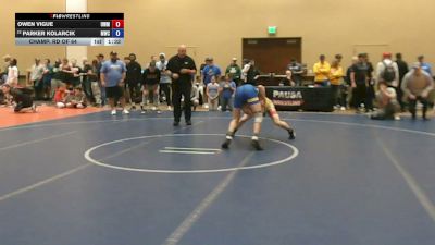 126 lbs Champ. Rd Of 64 - Owen Vigue, USA Wrestling Maine vs Parker Kolarcik, Mac Wrestling Club