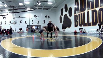 131 lbs Round 6 (16 Team) - Sophia Renteria, Adrian vs Madison Wellen, D`Youville