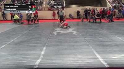 85_B lbs Round Of 32 - Colson Long, Freedom vs Bo Kahmar, Delaware Valley