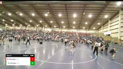 120 lbs Champ. Round 1 - Brigham Scown, Stallions Wrestling Club vs Dasan Burgos, Roy Wrestling Club