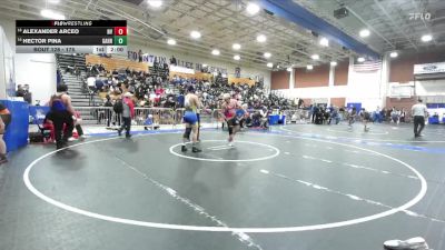 175 lbs Champ. Round 1 - Alexander Arceo, Norte Vista vs Hector Pina, Gahr