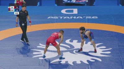 65 kg 1/4 Final - Rahman Mousa Amouzadkhalili, Iran vs Vazgen Tevanyan, Armenia