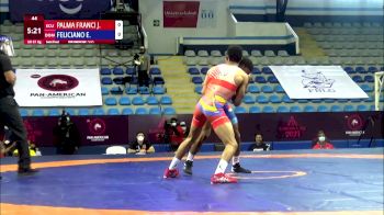 67 kg Semifinal - J. Palma Franci, Ecuador vs Enyer Manuel Feliciano, Dominican Republic