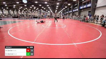 132 lbs Rr Rnd 1 - Nathan Gerber, Guardians Of The Great Lakes vs Branden Wentzel, 4M/Rideout Power