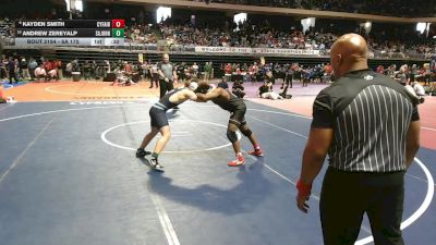 6A 175 lbs Cons. Round 1 - Andrew Zereyalp, San Antonio Johnson vs Kayden Smith, Cy-Fair