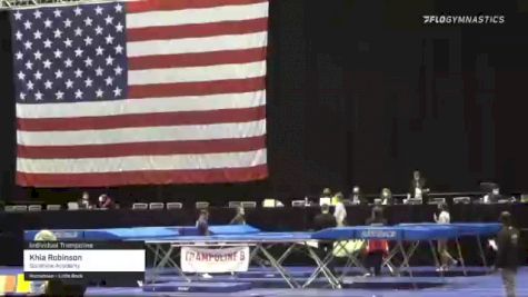 Khia Robinson - Individual Trampoline, Sonshine Academy - 2021 USA Gymnastics Championships