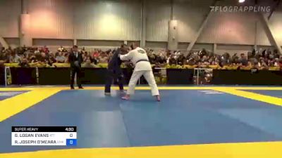 GARRY LOGAN EVANS vs RICHARD JOSEPH O'MEARA 2022 World Master IBJJF Jiu-Jitsu Championship