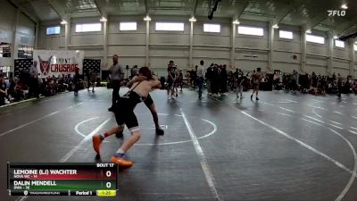 120 lbs Round 4 (10 Team) - Dalin Mendell, DWA vs Lemoine (LJ) Wachter, NOVA WC