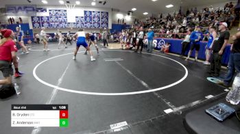 155-170 lbs Rr Rnd 1 - Bryar Dryden, Chandler Takedown Club vs Zane Anderson, Smith Wrestling Academy