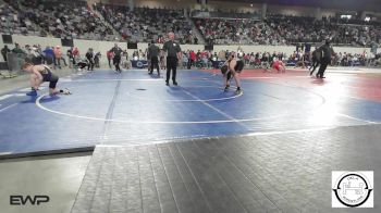 108 lbs Round Of 32 - Walker West, Cushing vs Charles Rusher, Bridge Creek