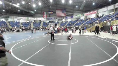 66 lbs Rr Rnd 1 - Aria Lorenzo DeHerrera, Duran Elite vs EmmaJay Thibault, Bear Creek Jr. Wrestling