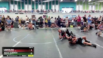 80 lbs Round 3 (6 Team) - Lennox Pao, Florida Scorpions vs Rocco Alberico, Beebe Trained