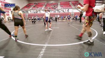 95 lbs Rr Rnd 3 - Reagan Imhoff, Redskins Wrestling Club vs Nevaeh Smith, Smith Wrestling Academy