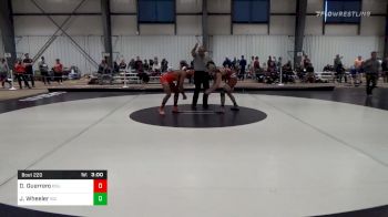 Consolation - Derick Guerrero, Bridgewater vs Josh Wheeler, Rhode Island College