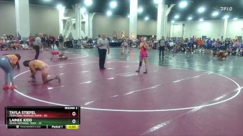 145 lbs Round 2 (8 Team) - Tayla Stiefel, Team Iowa Mermaid Mafia vs Lainee Kidd, SEAAU National Team