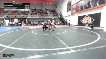 46 lbs Consolation - Jack Hebert, Viking Wrestling Club vs Grant McInerney, Brushy Wrestling Club
