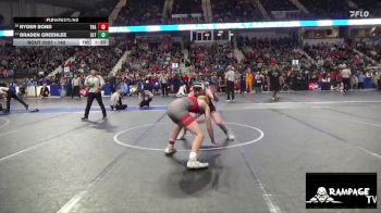 140 lbs 5th Place Match - Braden Greenlee, Slyfox vs Ryder Bond, Trailhands