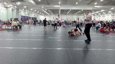 120 lbs Cons. Round 3 - Jaxon Perkins, Pin2win vs Vincenzo Bonaminio, BTW