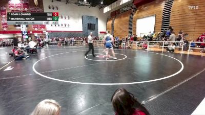 175 lbs Cons. Round 3 - Adam Lownds, Thunder Basin vs Marshall Hatch, Lyman