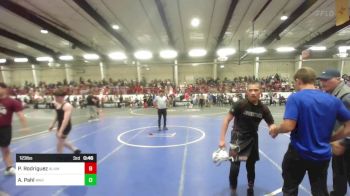 123 lbs 5th Place - Anthony Maltezo, Canon City vs Cooper Oursler, Wrestling Academy Of The Rockies