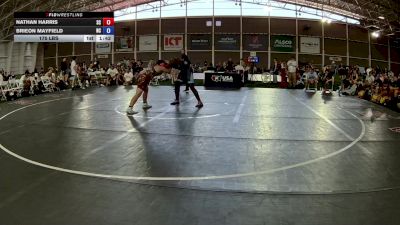 175 lbs Nathan Harris, South Carolina vs Brieon Mayfield, North Carolina
