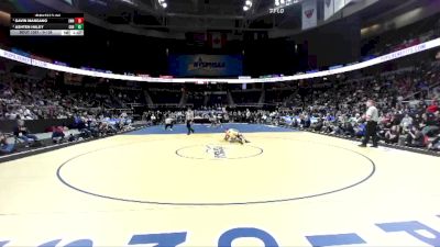 II-138 lbs 1st Place Match - Gavin Mangano, Shoreham-Wading River vs Ashten Haley, Cobleskill-Richmondville HS