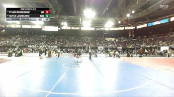 105 lbs Champ. Round 3 - Tyler Rodriguez, Wasatch vs Alivia Lombardo, Middleton