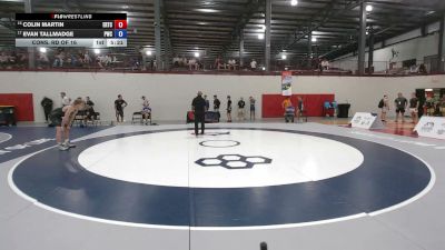 61 kg Cons. Rd Of 16 - Colin Martin, Eagle Regional Training Center vs Evan Tallmadge, Pittsburgh Wrestling Club