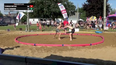 113 lbs Round 2 - Curran Meyer, Indee Mat Club vs Gable Riniker, Immortal Athletics WC