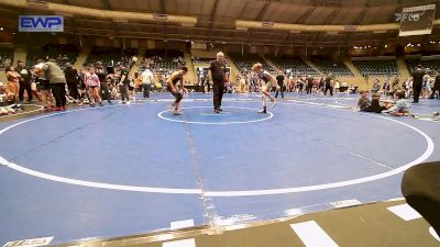 110 lbs Semifinal - Nathan Edingfield, Edmond North Huskies vs Brilan Monday, Mojo Mulisha 12U