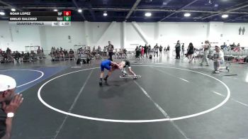 82 lbs Quarterfinal - Noah Lopez, Top Rank Hammers vs Emilio Salcedo, Tucson Cyclones