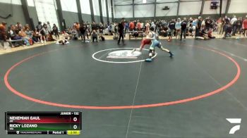 132 lbs Cons. Round 1 - Nehemiah Gaul, OR vs Ricky Lozano, WA