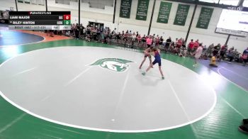 117-121 lbs Quarterfinal - Riley Hinton, Vandalia Jr Wrestling Club vs Liam Major, Illini Bluffs