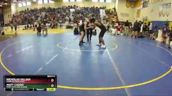 170 lbs Champ. Round 1 - Nicholas Gilliam, Fearless Wrestling vs Matt Cassio, Park Vista High School