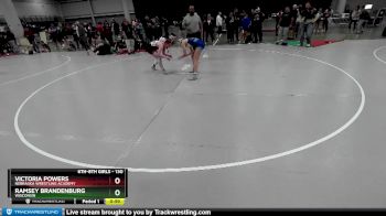 130 lbs Cons. Round 3 - Ramsey Brandenburg, Wisconsin vs Victoria Powers, Nebraska Wrestling Academy