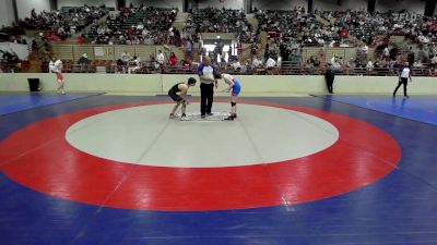 100-105 lbs Quarterfinal - Aliza Riceman, Georgia vs Jacob Taylor, Foundation Wrestling