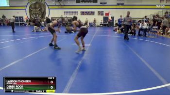JV-20 lbs Round 1 - Landon Thomsen, North Linn vs Derek Roos, Benton Community