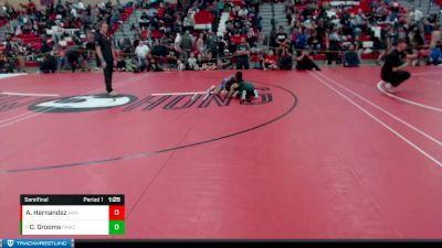 67 lbs Semifinal - Carsen Grooms, Port Angeles Wrestling Club vs Ayden Hernandez, Ascend Wrestling Academy