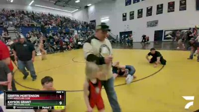 77 lbs Cons. Round 3 - Tyce Grant, Cody Wrestling Club vs Alex Chacon, Greybull Basin Athletic Club