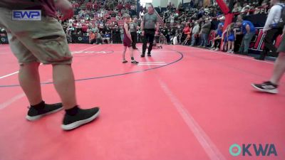 52 lbs Consi Of 8 #2 - Whitten Rowell, Elgin Wrestling vs Barrett Robb, IRONMEN Wrestling Club